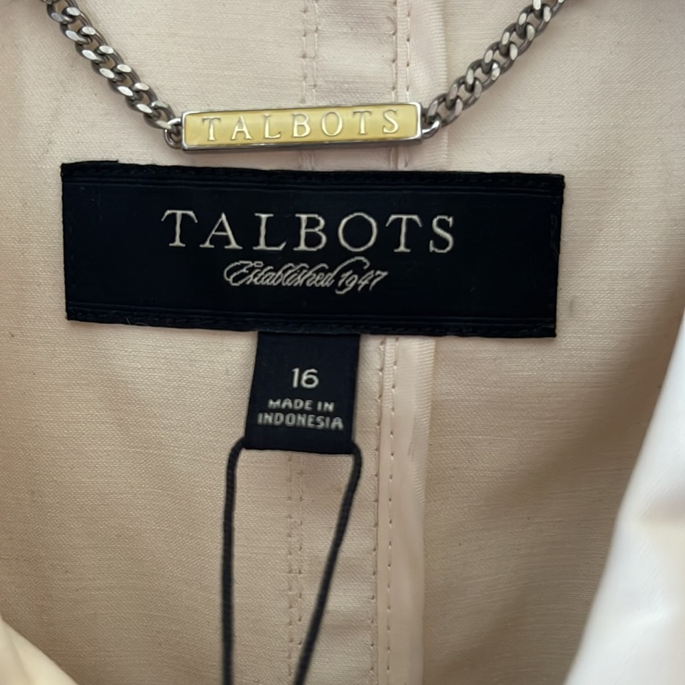 Talbots rain coat - Picture 4 of 5